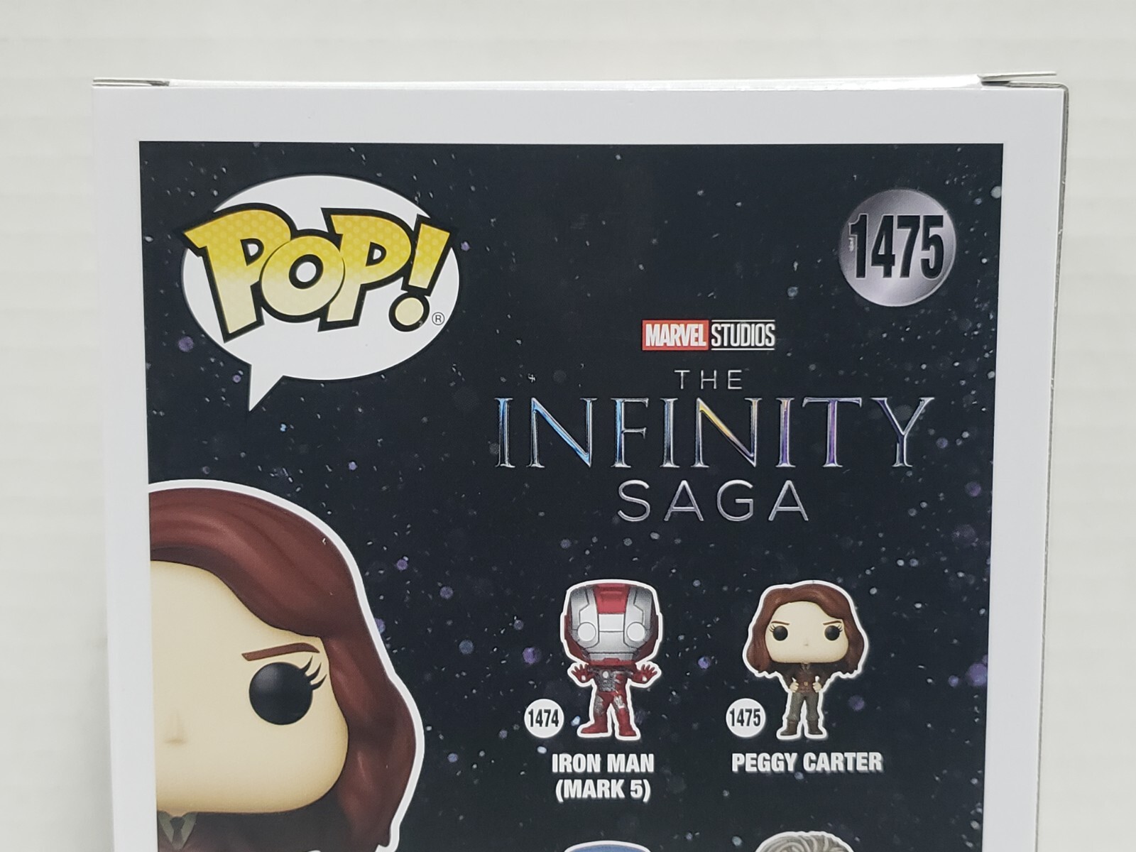 PEGGY CARTER – Marvel The Infinity Saga – Funko POP! #1475 Bobblehead Figure NEW
