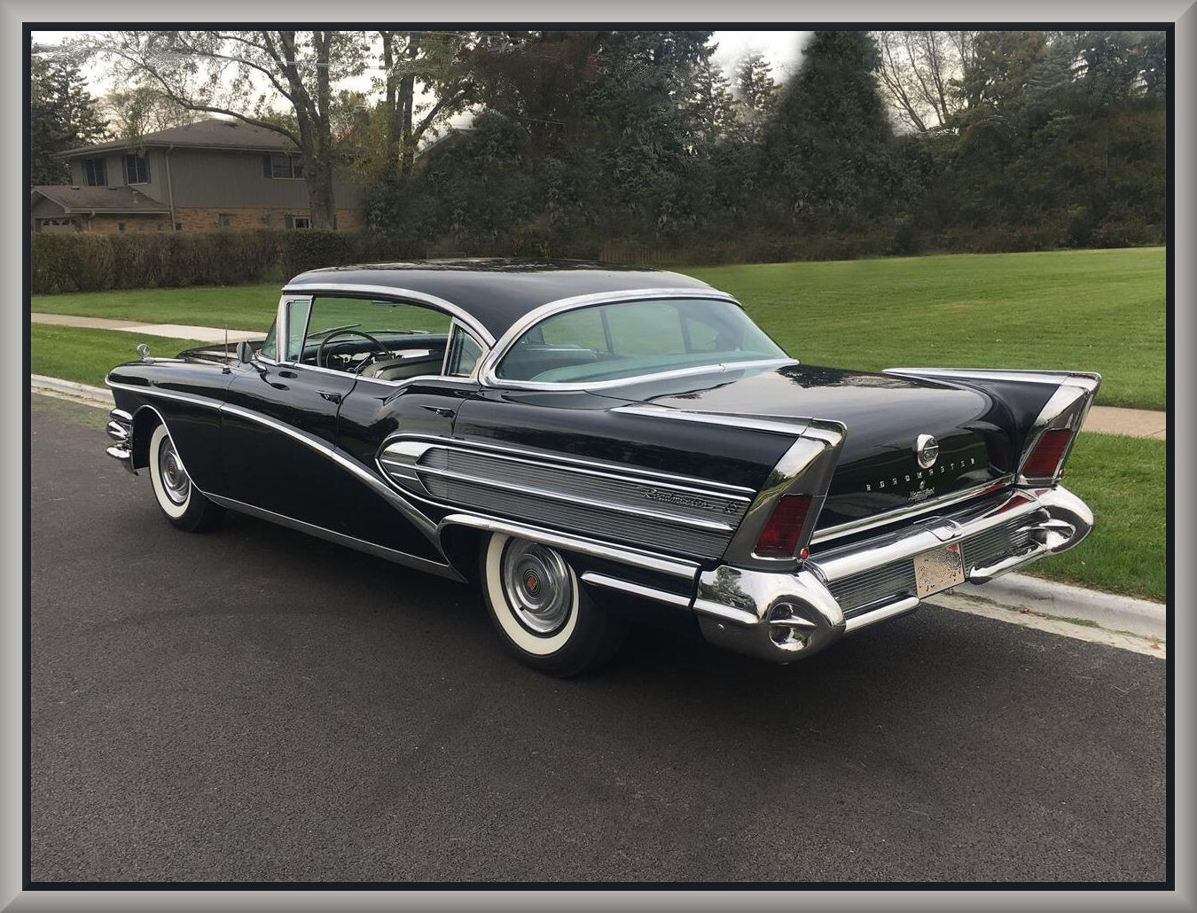 1958 Buick Roadmaster 4 door, Refrigerator/Tool box Magnet, 42 MIL Thick