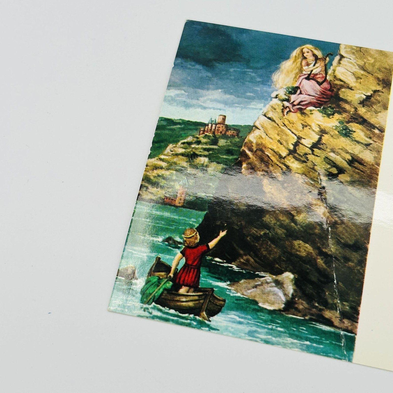 Germany The Loreley Postcard Wien Austria Multicolor Standard 5.5 X 3.5 In