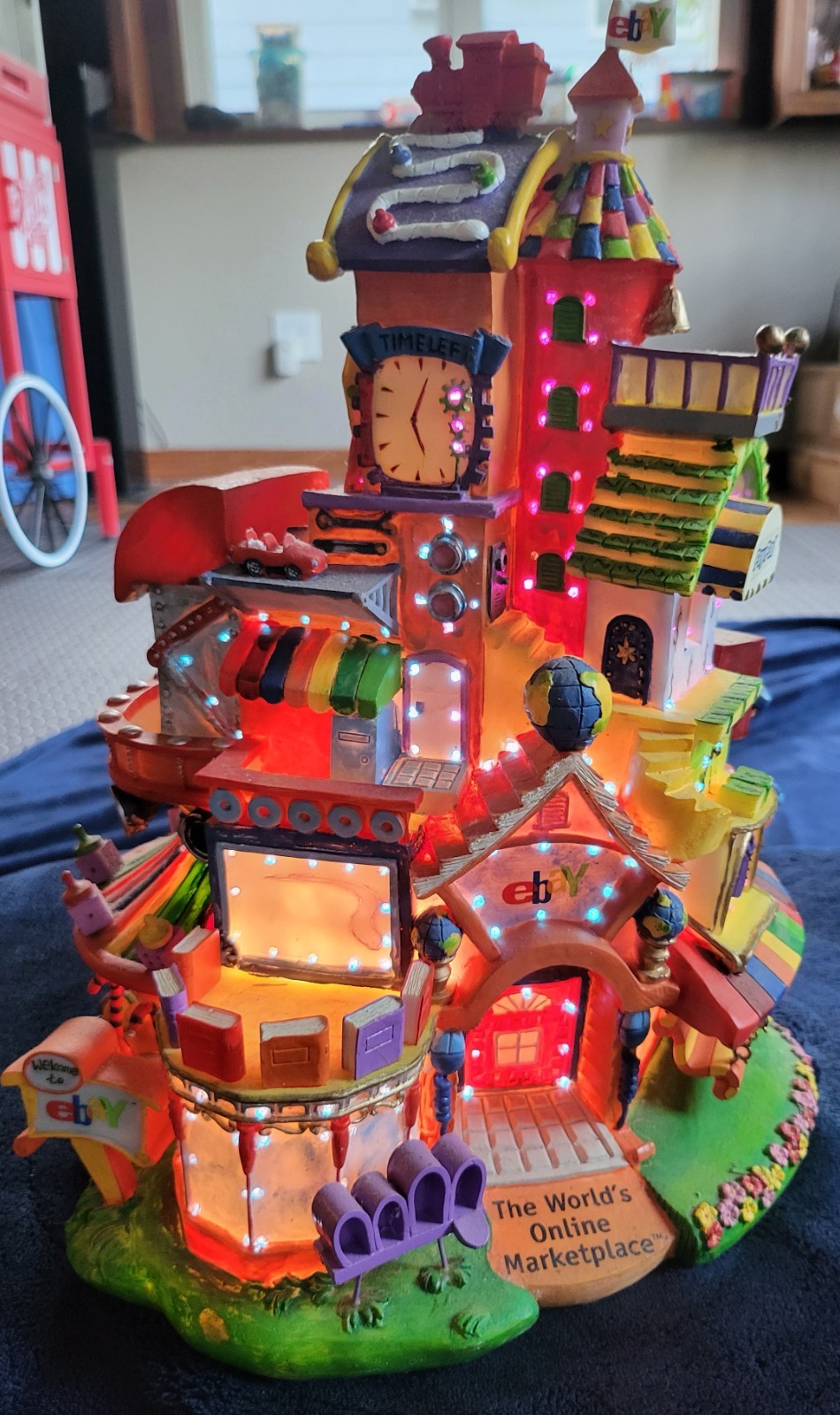 eBay Community Tower Castle Village House Light up Building PayPal Ebay Live