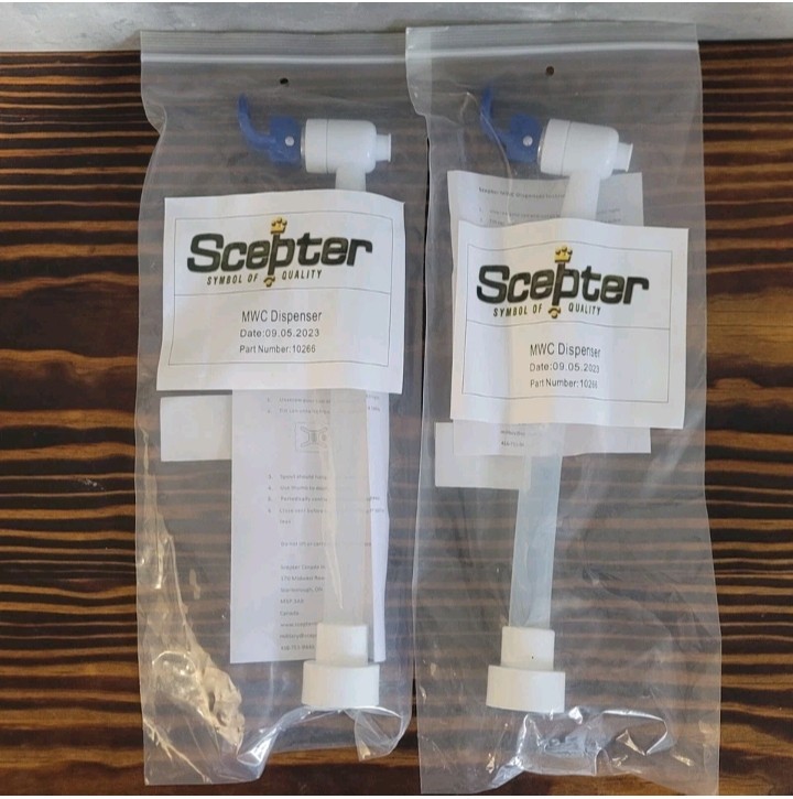 Lot of 2 New Genuine Scepter Military Water Can Dispenser Spout #10266