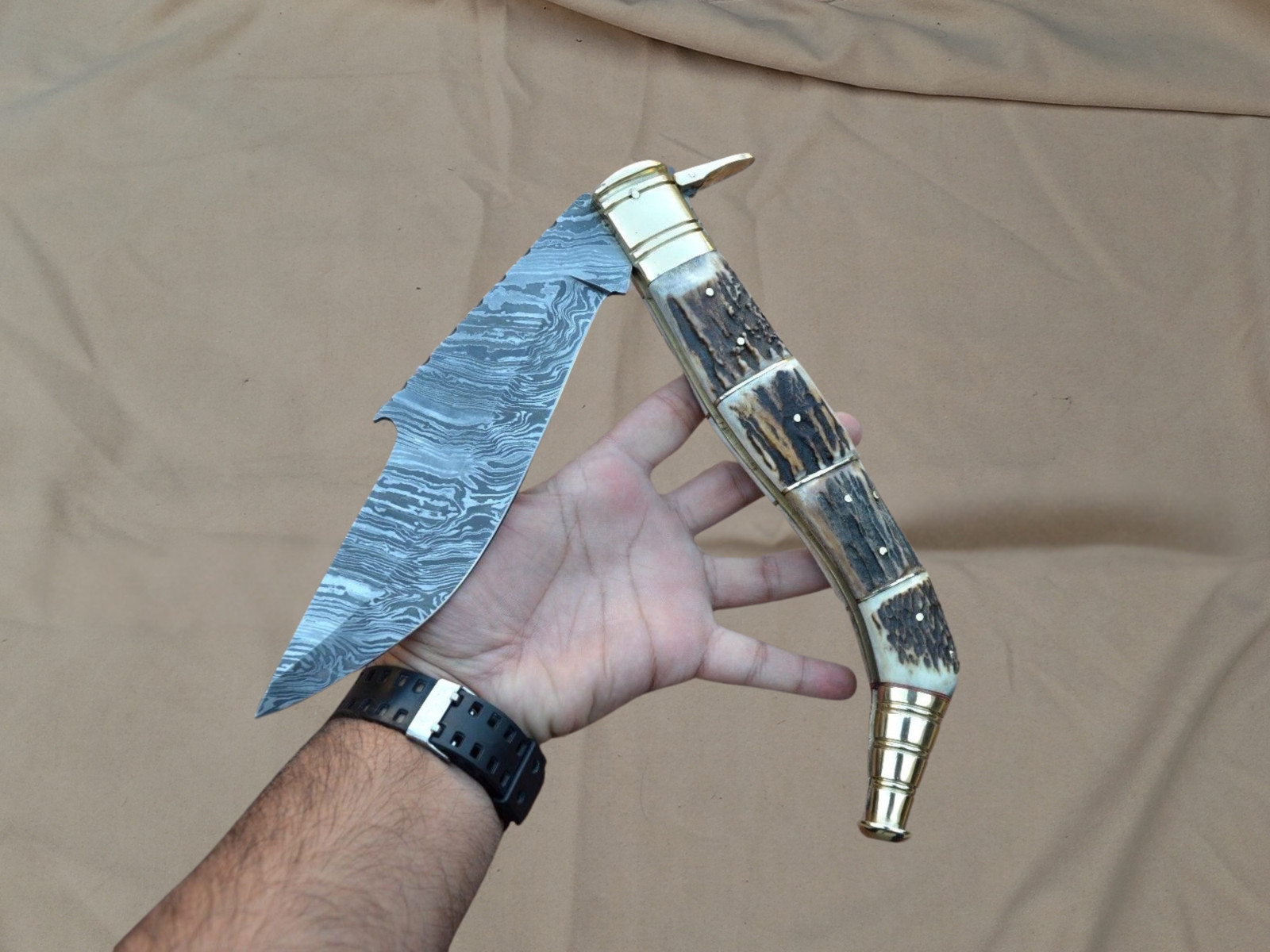 9″ Old School Navaja Sevillana Folding Knife, Spanish Style Gypsy’s of Spain