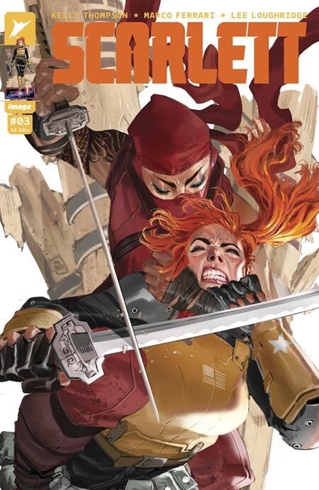 GI JOE SCARLETT #3 1:50 RATIO – ERIC CANETE