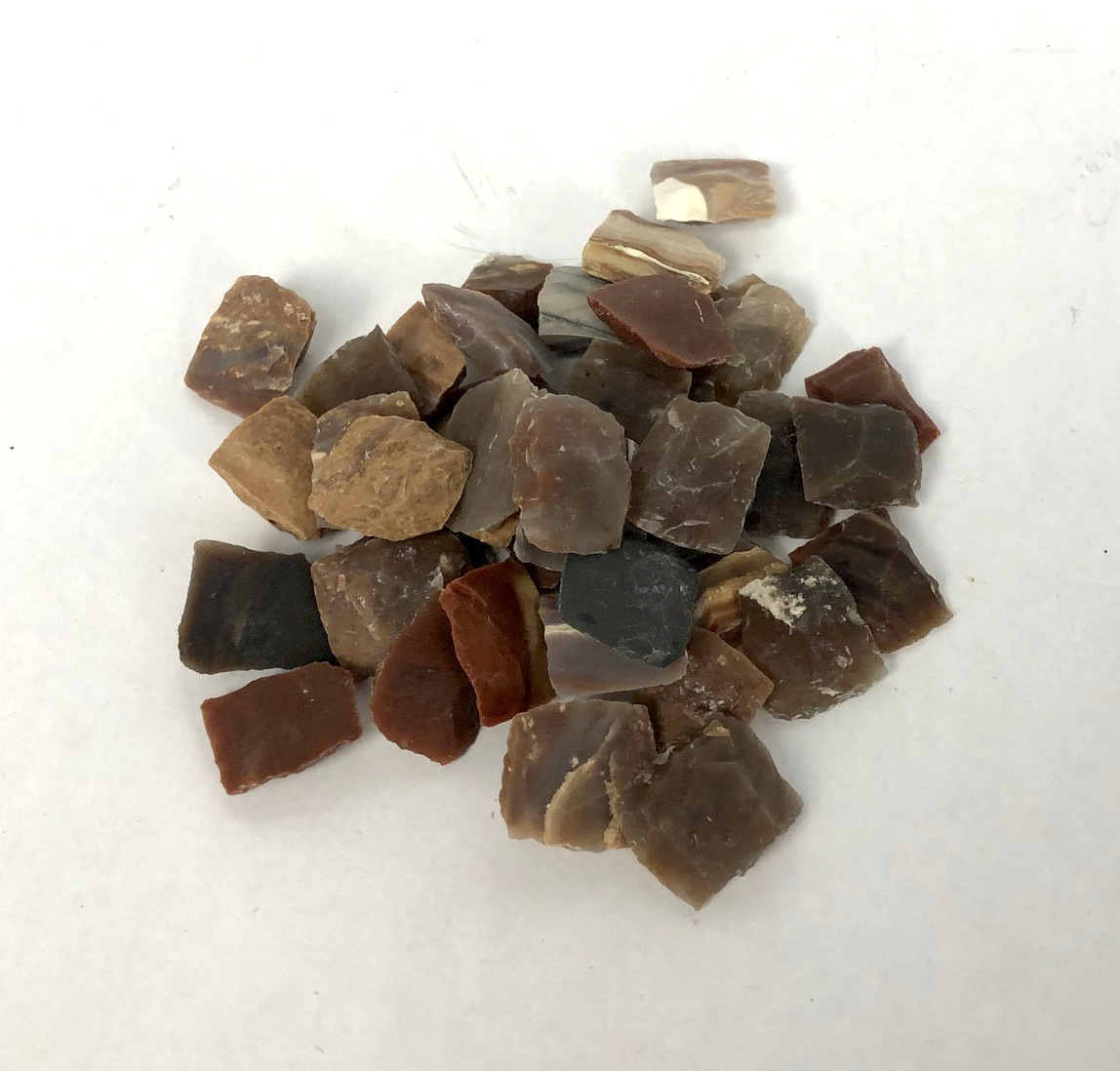 3/4 Inch Flints – 18th Century Style Gun Flints or Flintlocks – 10 pieces