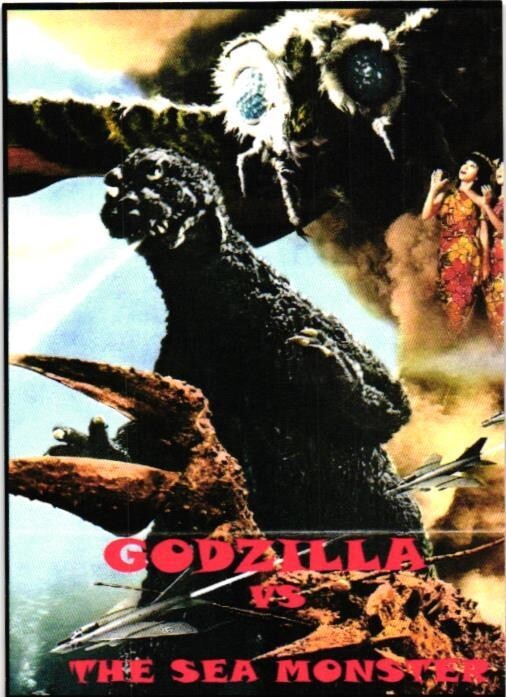 Godzilla vs. The Sea Monster Custom Movie / Tv Card