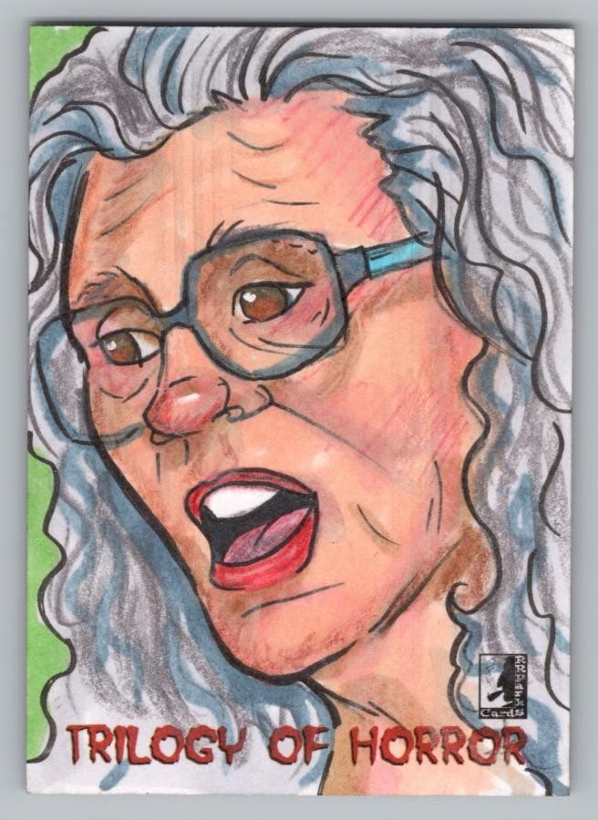 Coffintooth Trading Cards. Jenny Gregory Sketch Card. RRParks Cards 2025