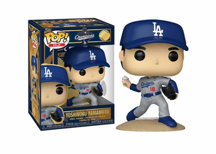 MLB Dodgers Yamamoto 2025 World Series MVP Funko Pop! w/Protector
