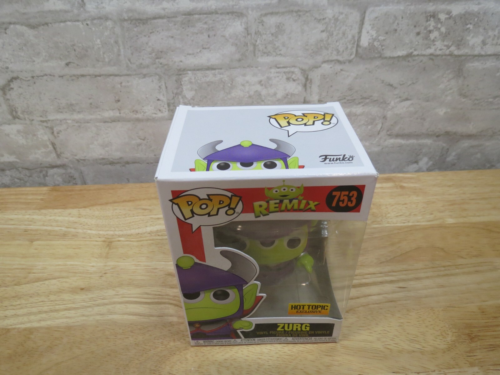 Funko Pop! Disney Pixar Alien Remix Zurg #753 Hot Topic Exclusive Vinyl Figure