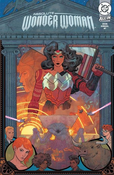 ABSOLUTE WONDER WOMAN ANNUAL 2026 #1 CVR B HAYDEN SHERMAN CARD STOCK VAR