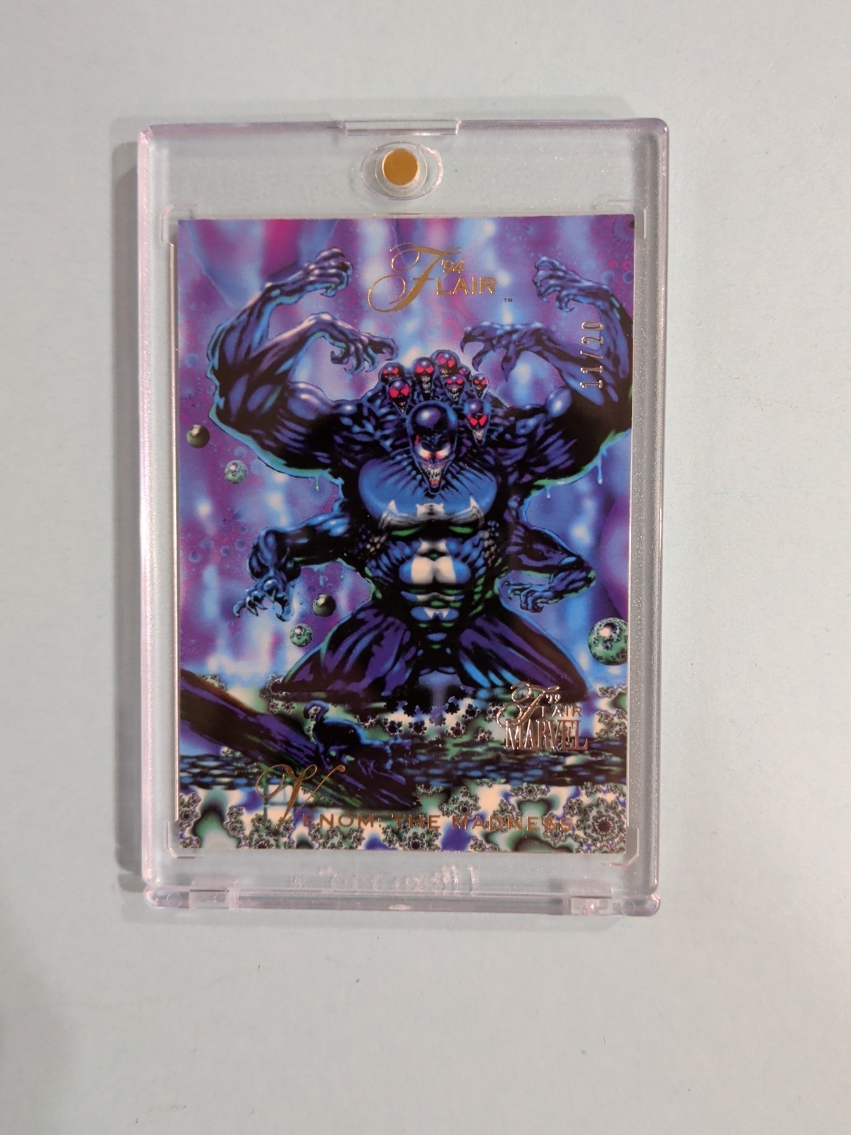 2019 Flair Marvel 1994 Flair Buybacks 11/20 Venom Card