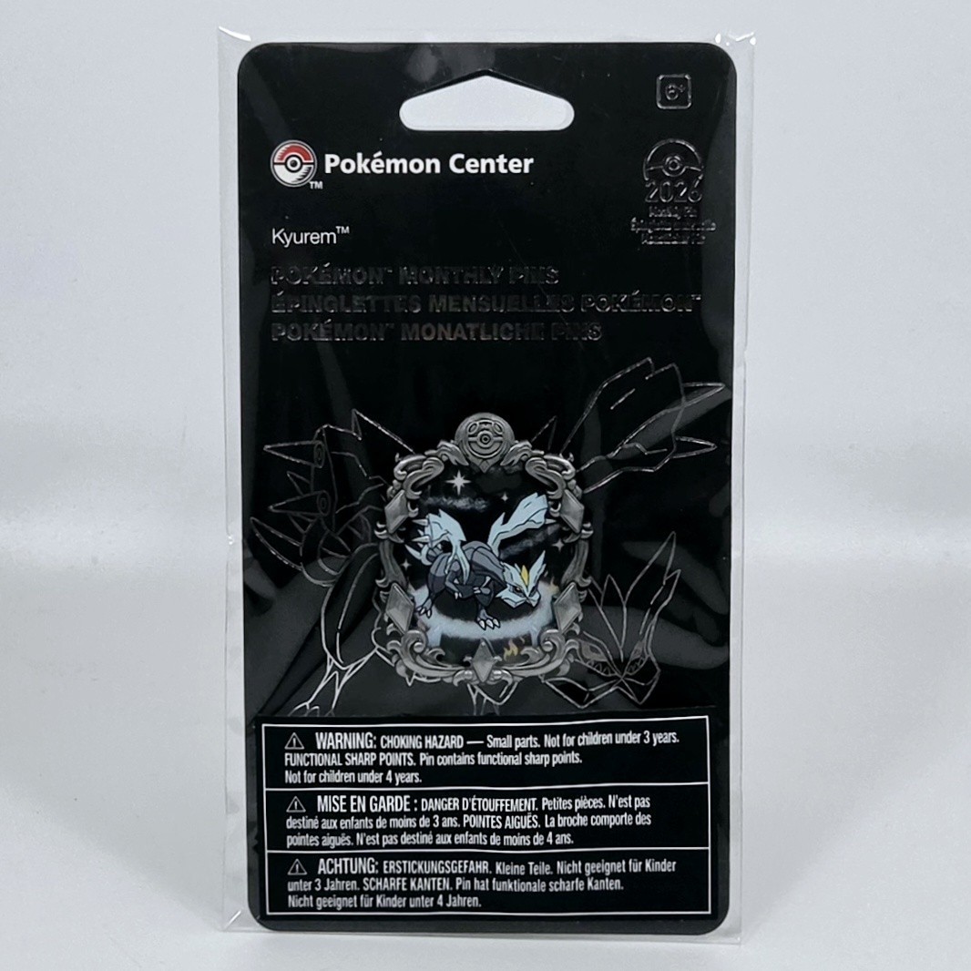 Pokemon Center Legendary Moments Exclusive Kyurem Monthly Pin