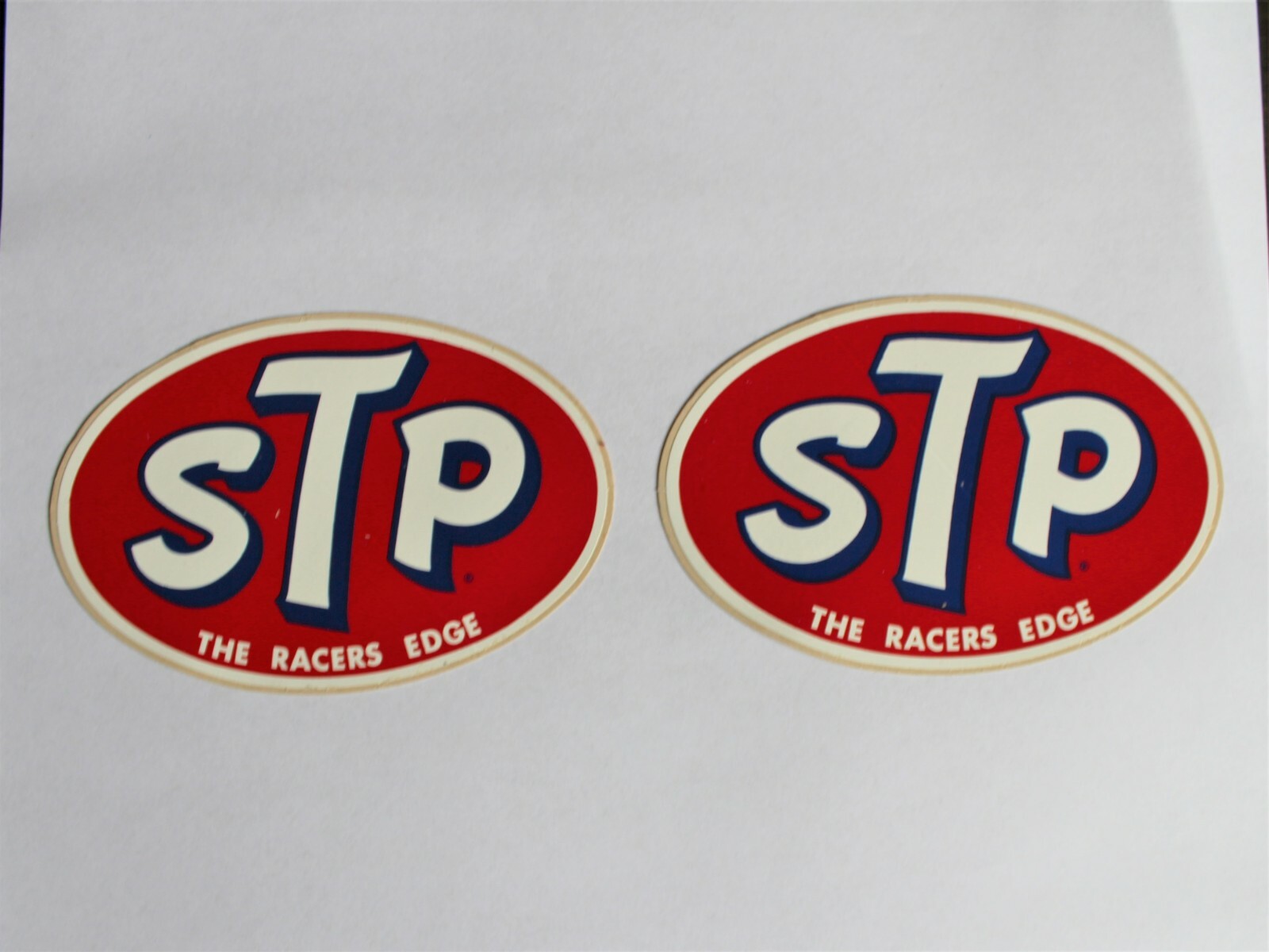 1968 STP 2 VINTAGE ORIGINAL THE RACERS EDGE STICKERS DECALS NASCAR NHRA 4-3/4″