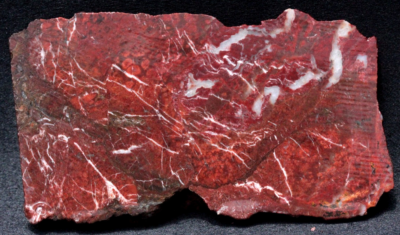 C345 ~ 4.4oz 2 Slabs of Red Plumey Jasper/Agate ~ Utah