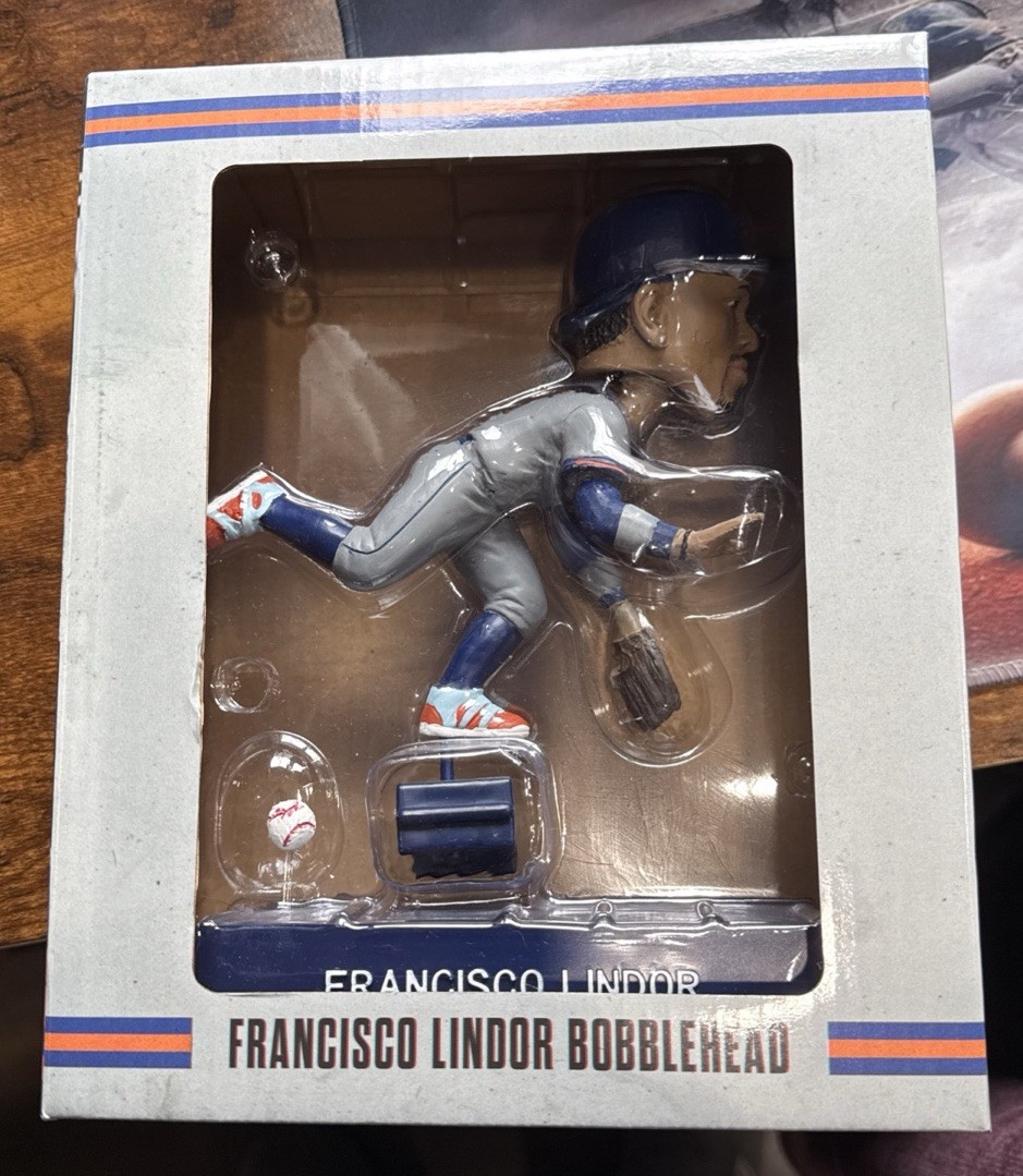 Francisco Lindor Fielding Bobblehead