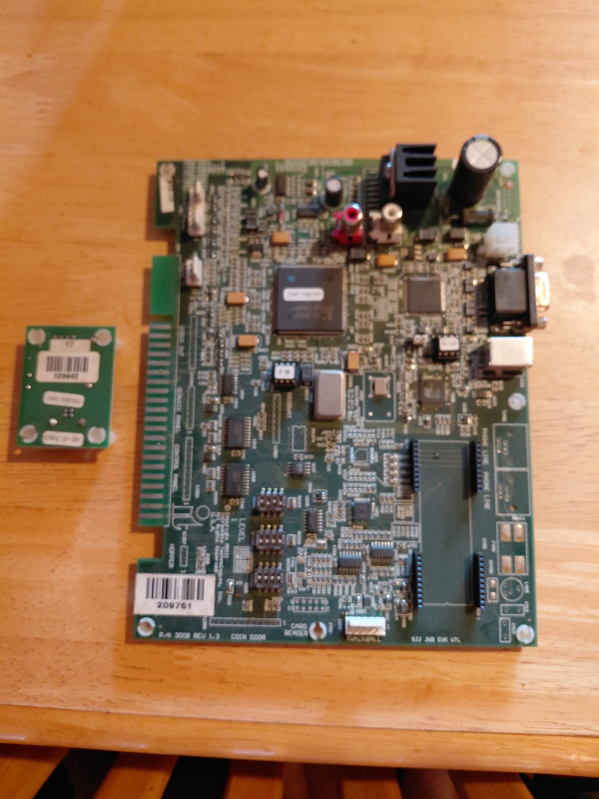 Silver Strike Bowling Jamma I/O Board PCB And #17 CID Board Incredible…