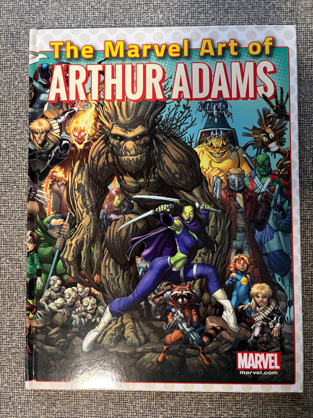 Marvel Art of Arthur Adams Hardcover HC *AUTOGRAPHED* *RARE OOP* First Print