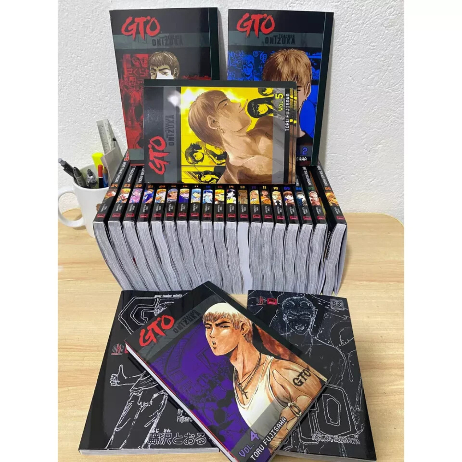 GTO Great Teacher Onizuka Manga Volume 1-25 (HALF/FULL SET) English Comic -DHL