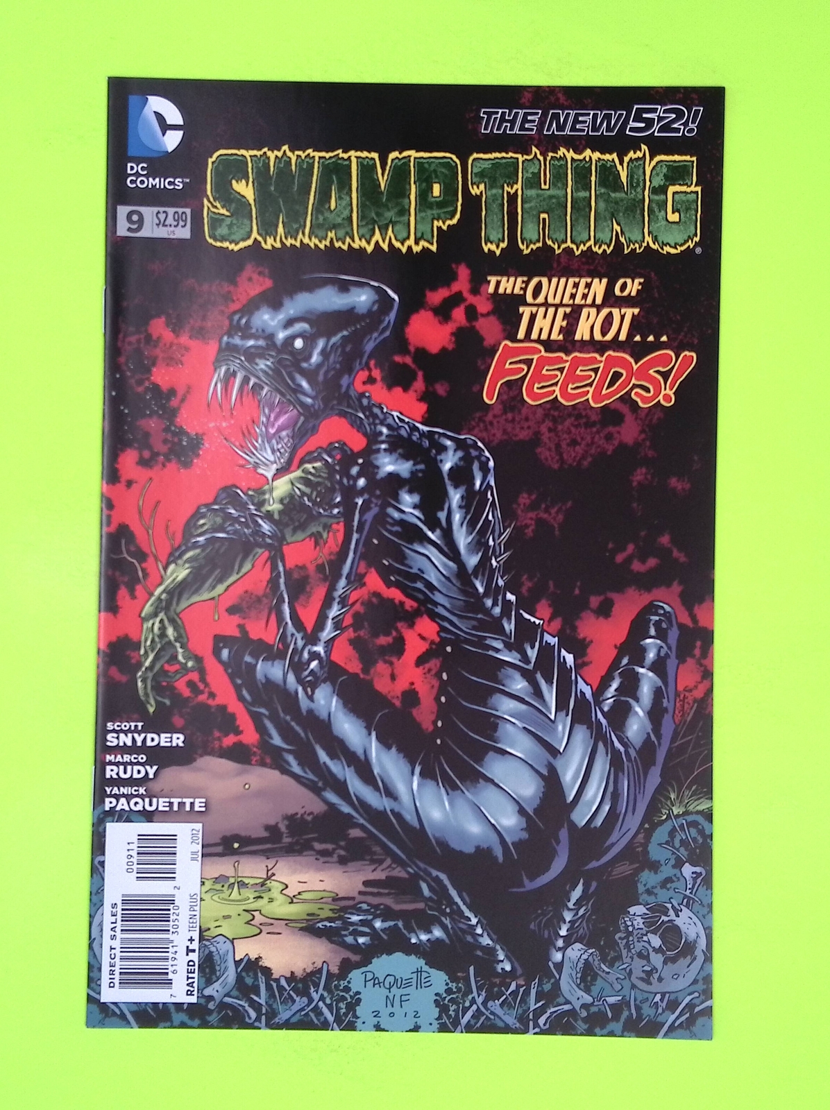 Swamp Thing #9 Vol. 5 2012 DC Comics 8.0 Comic Book K43-264