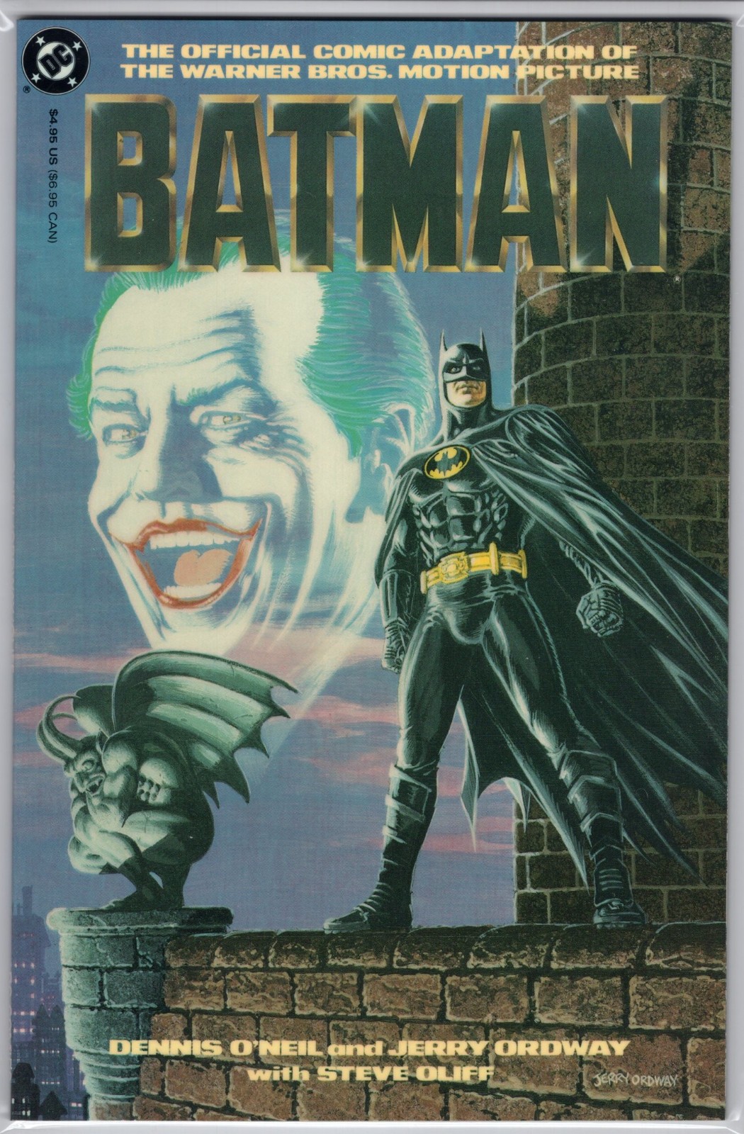 BATMAN: OFFICIAL MOTION PICTURE ADAPTATION (PRESTIGE FORMAT) JERRY ORDWAY COVER