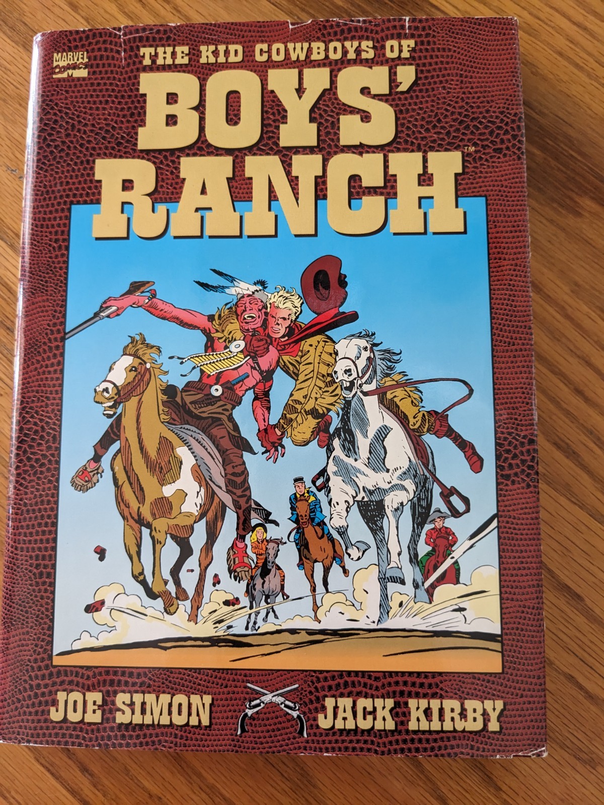 Marvel Comics Boys’ Ranch Hardcover Graphic Novel Joe Simon Jack Kirby