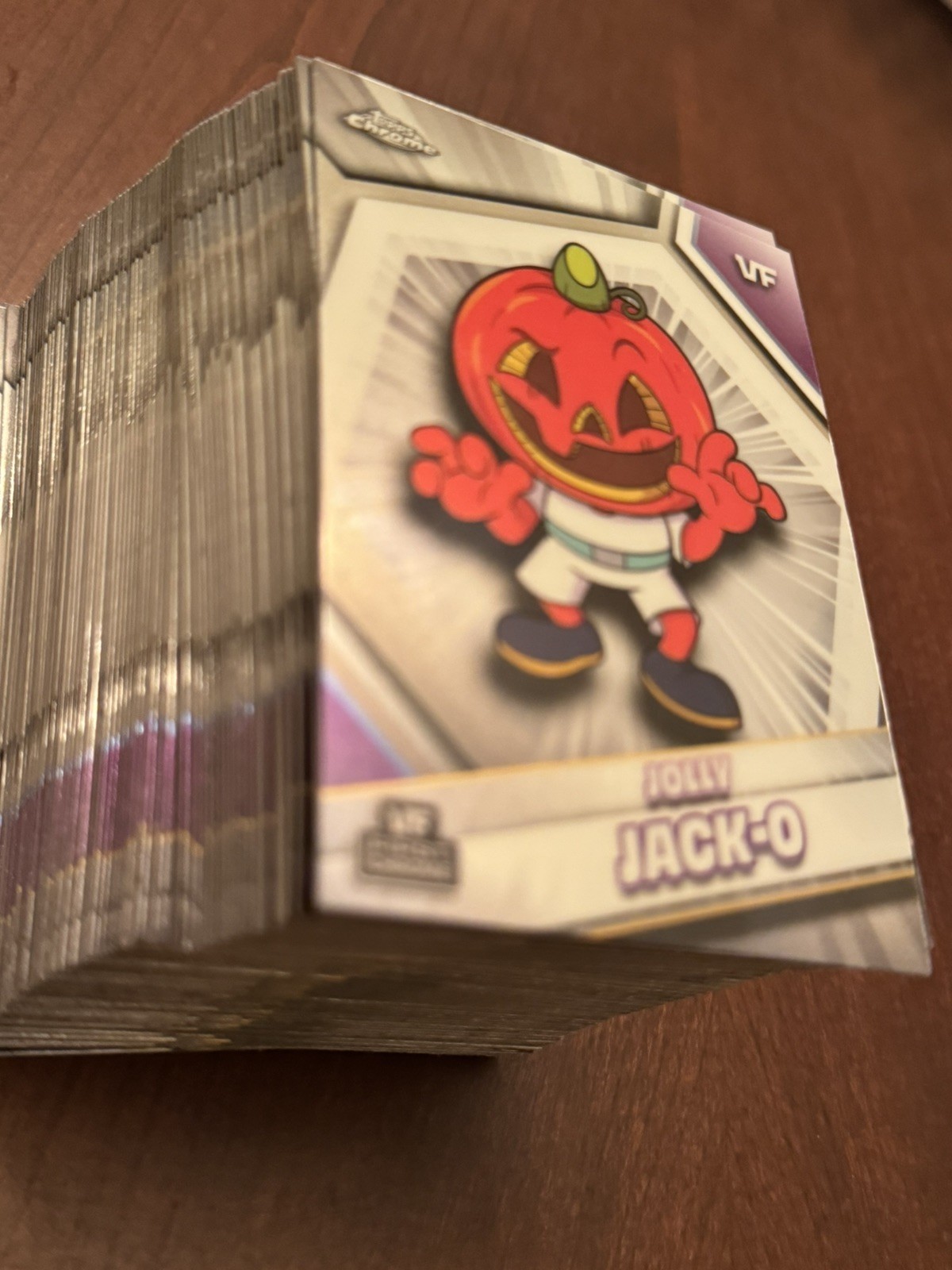 Jolly Jack-o VeeFriends Topps Chrome 2026 LOT 80 jacko Cards Maxi Pack