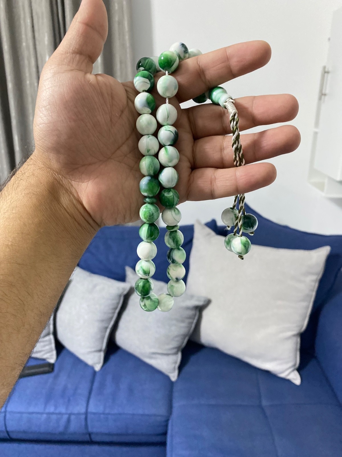 Islamic Tasbih/Misbaha – Unique Artisan Craft prayer bead x2