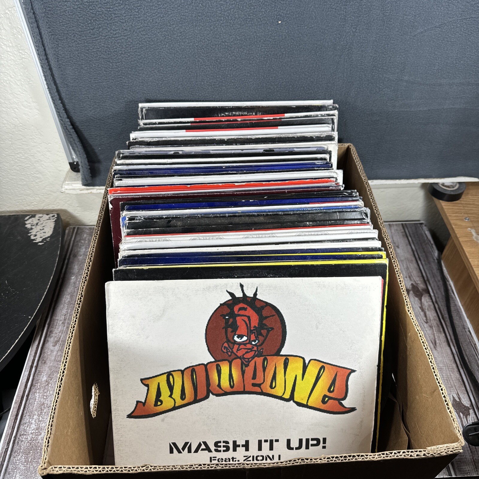 Vintage Rap Hip Hop House Other Single Album 12″ Singles Vinyl Mixed Lot Of 68