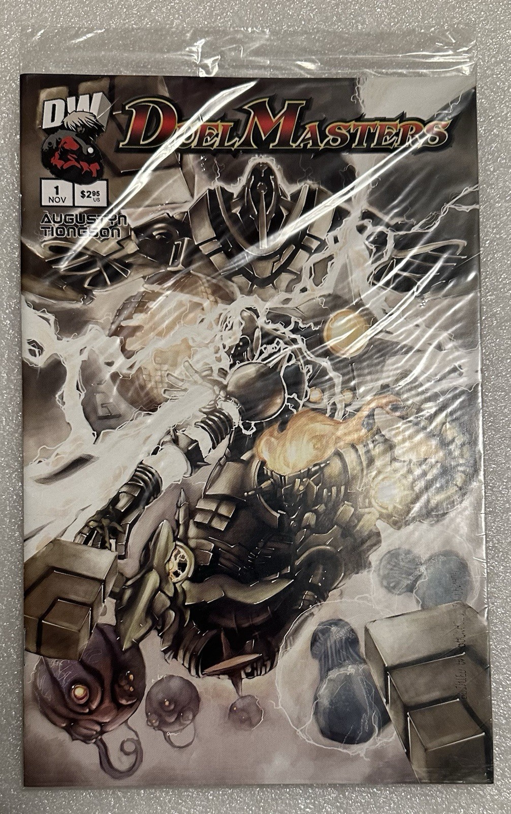 Duel Masters #1 Sealed with Card Light Cover Dreamwave Comic 2003 TCG CCG