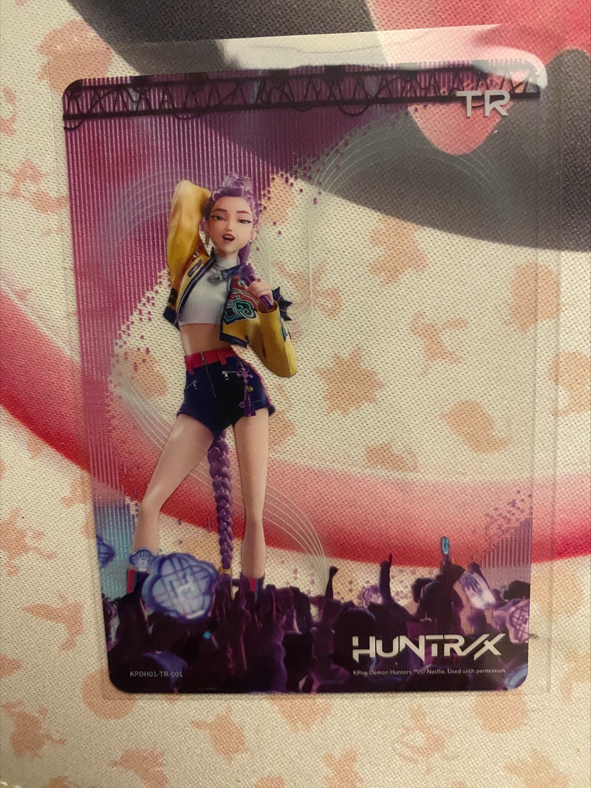 Kayou KPop Demon Hunters Collectible Trading Card TR Rarity Clear Card Pick One