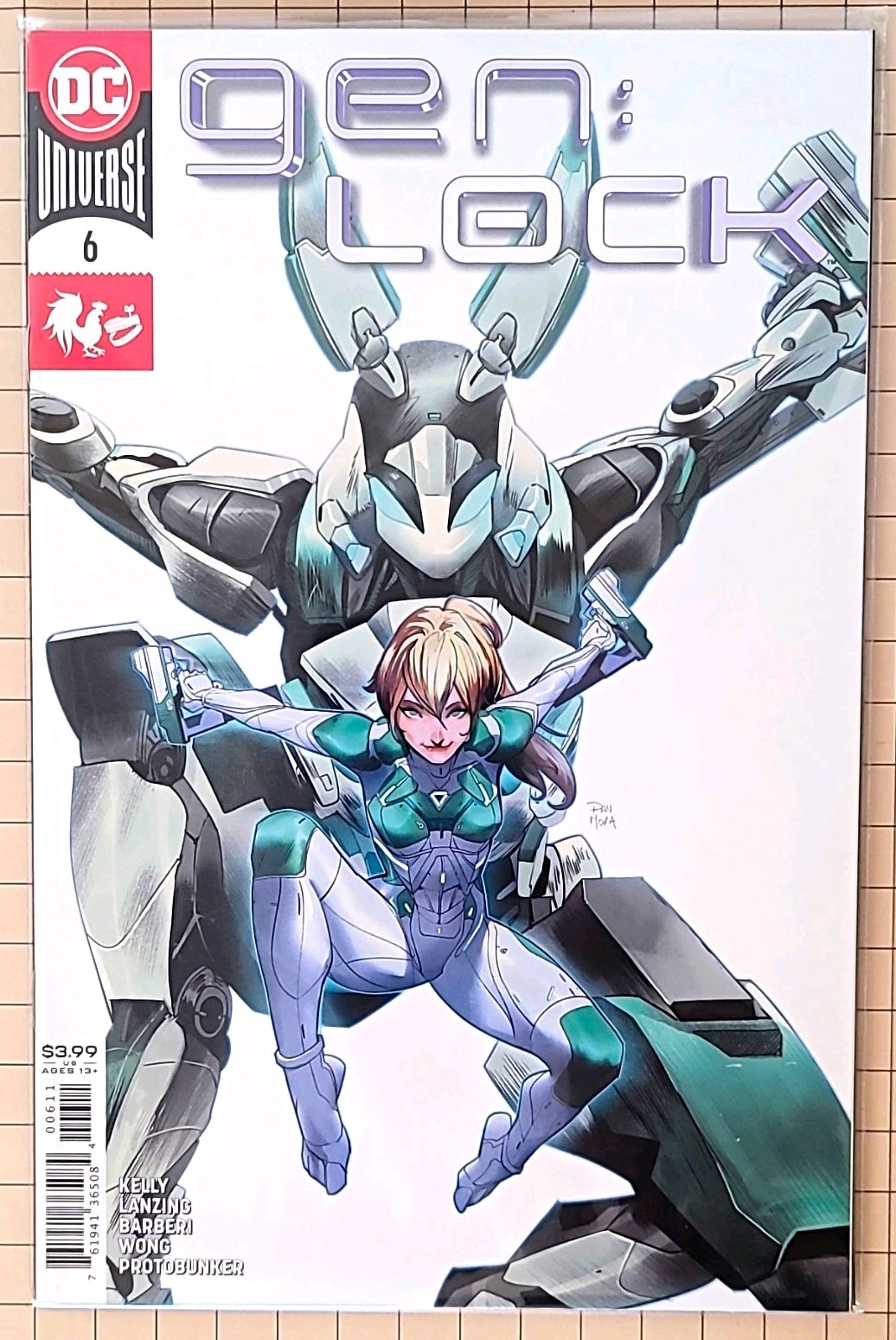 DC Comics Gen:LOCK #6 Dan Mora Cover Collin Kelly Jackson Lanzing