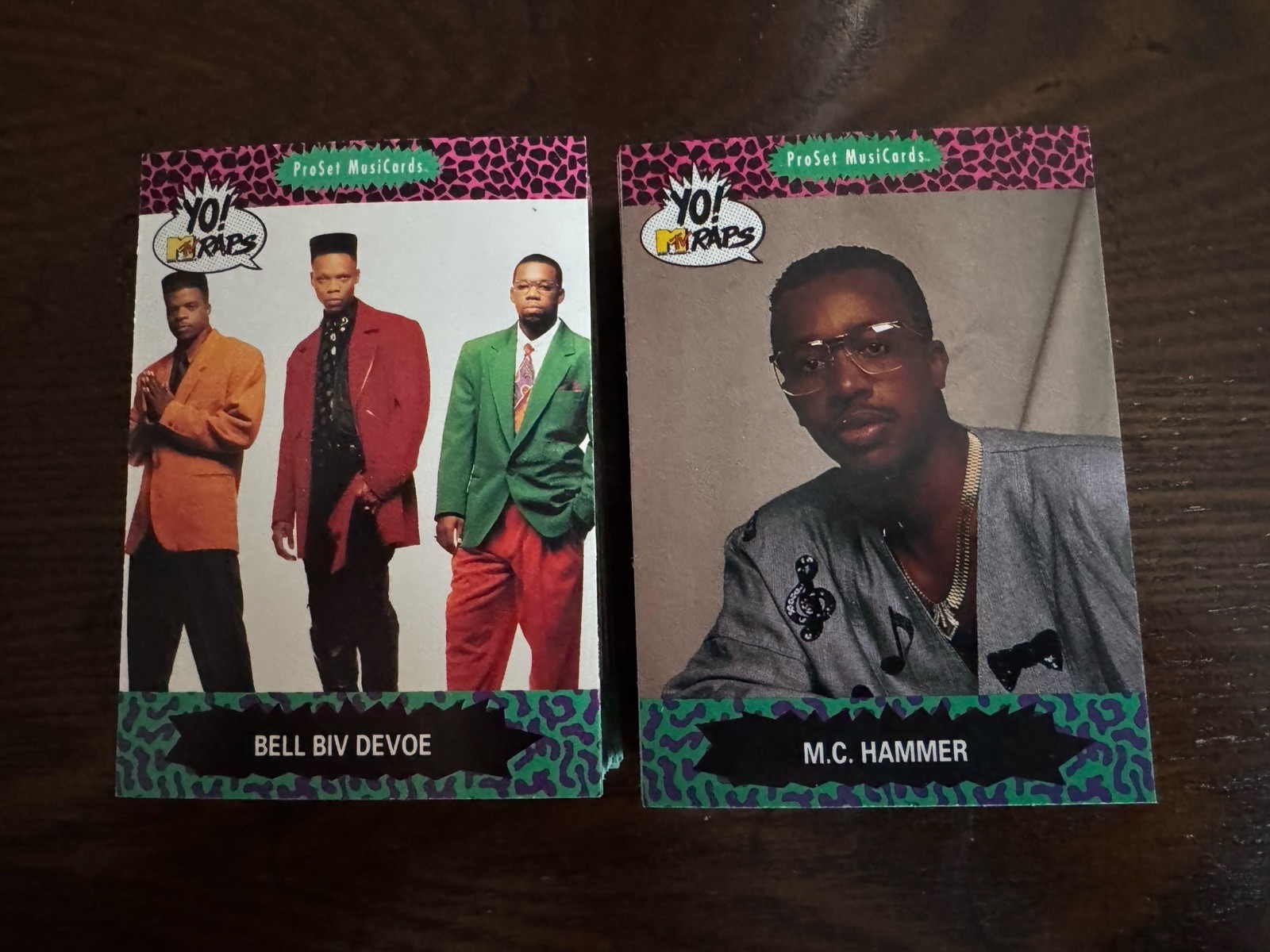 1991 Yo! MTV Raps Pro Set MusiCards – Series 1 Complete Set – 100 Cards