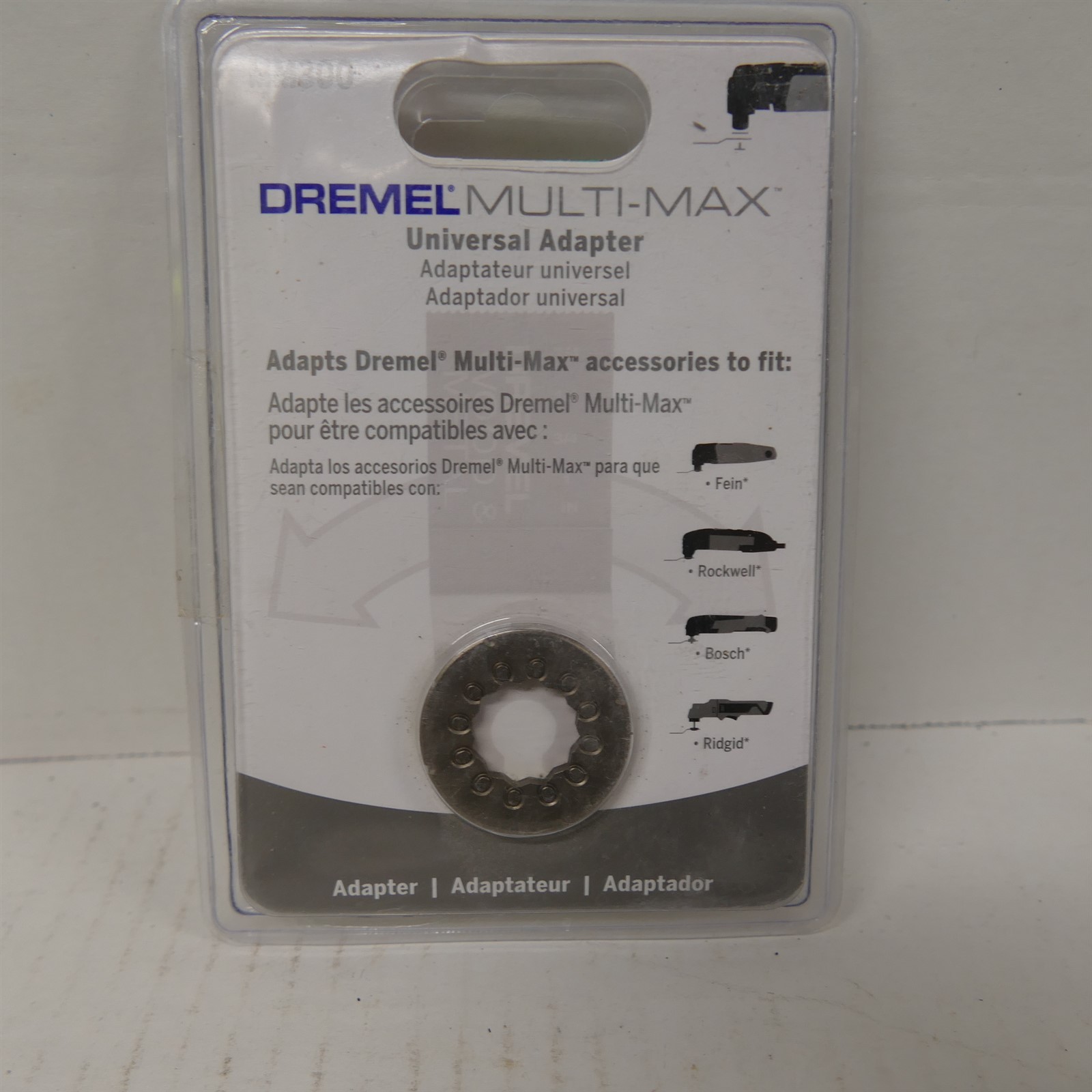 Dremel Multi Max Universal Adapter Model MM300 To Fit Fein/Rockwell/Bosch/Ridgid