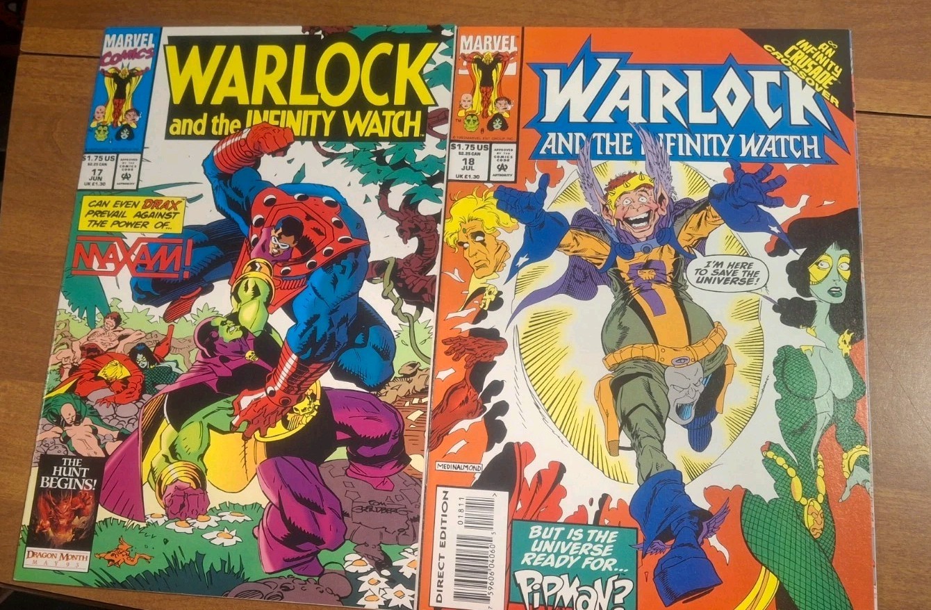 WARLOCK & THE INFINITY WATCH #1-42 COMPLETE SERIES! SUMMER SALE MAKE OFFER