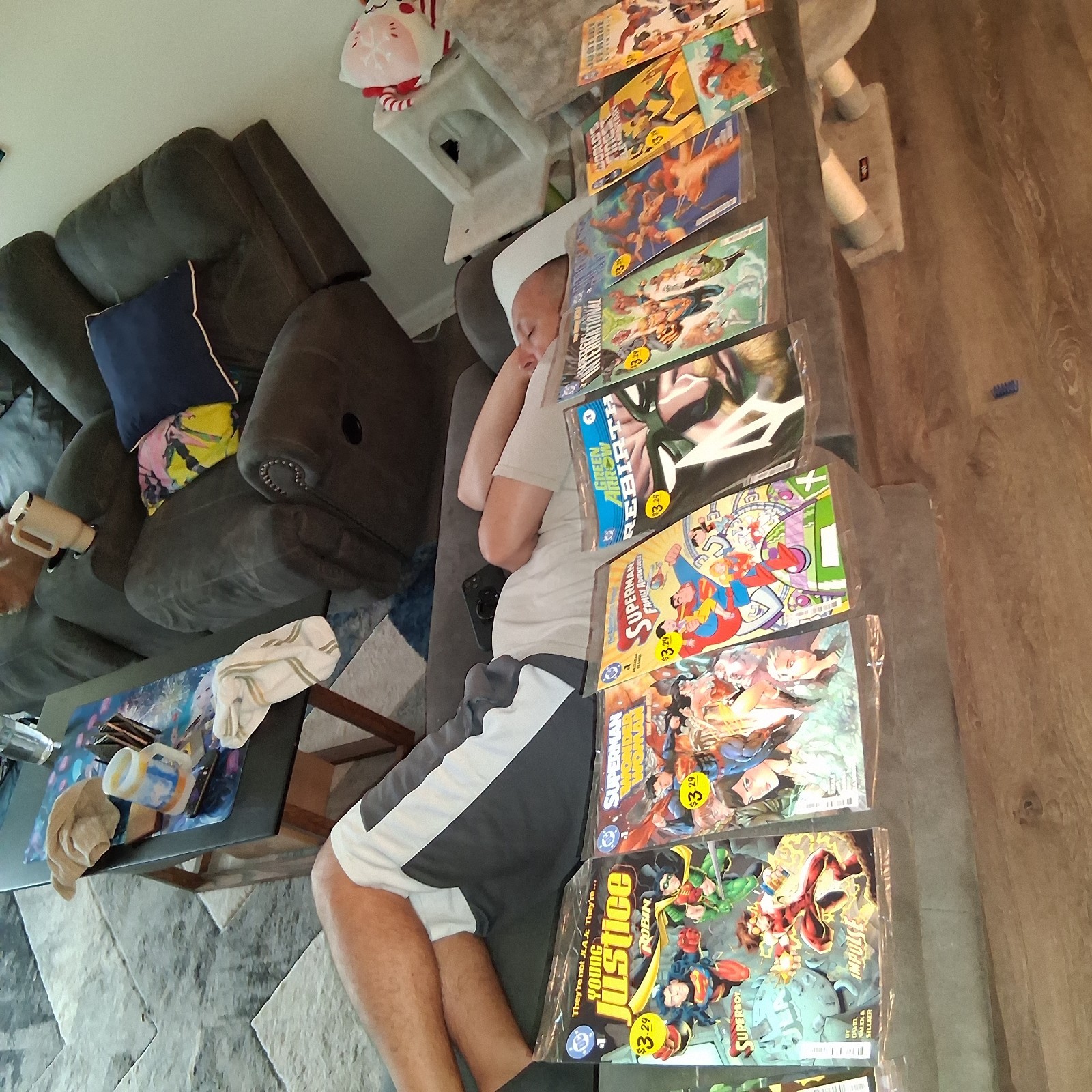 DC Comics Batman & Robin And Others Justice League Superman Mixed Comic Lot 50+