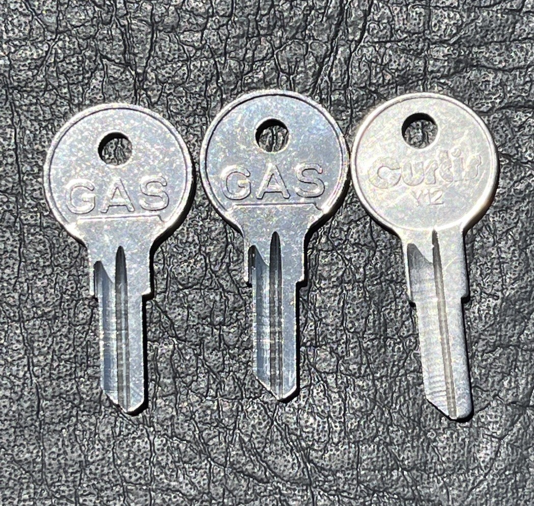Key Blank Jet Y12 01122A YJ1 Lot of 3 Pieces Uncut Yale Chicago Knaack Locks