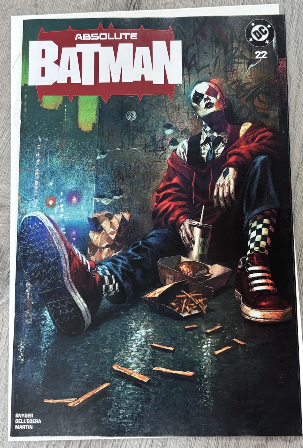 Absolute Batman #22 Marcus Mastrazzo Trade Variant NM – Harley Quinn