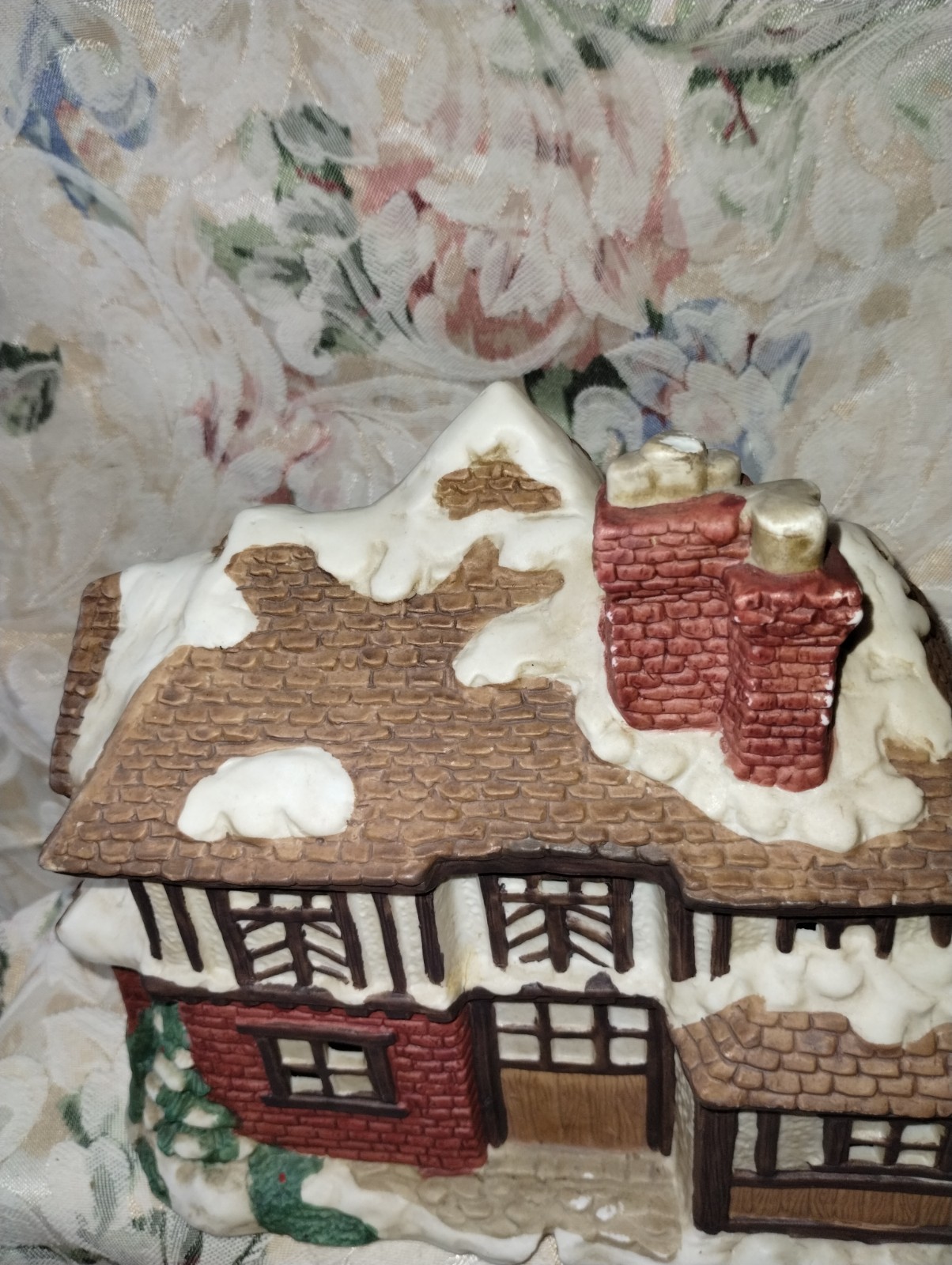 mervyns village square christmas village – Black Smith- See Description