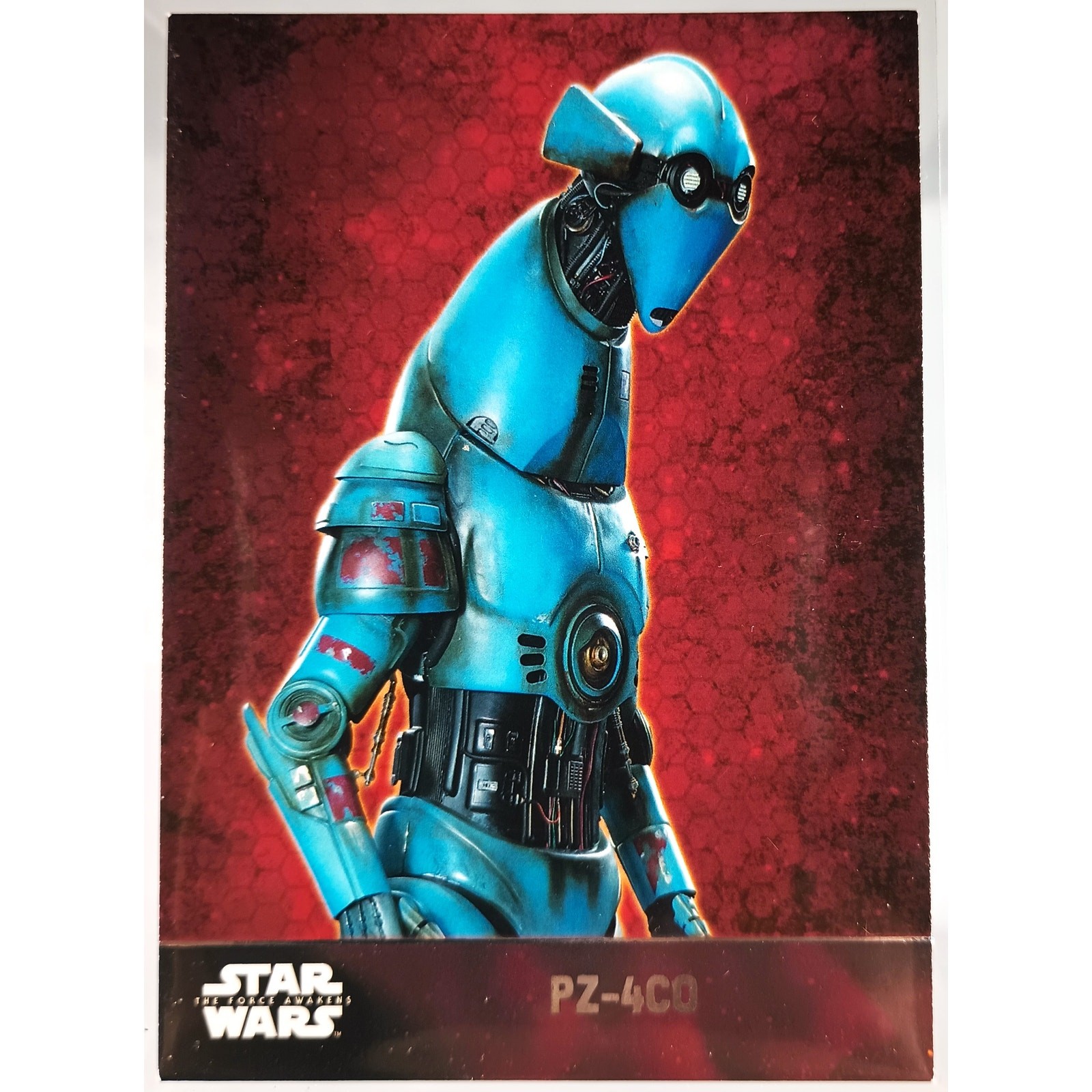 Topps Star Wars The Force Awakens Base Card PZ-4CO #31, See Pics/Descr.