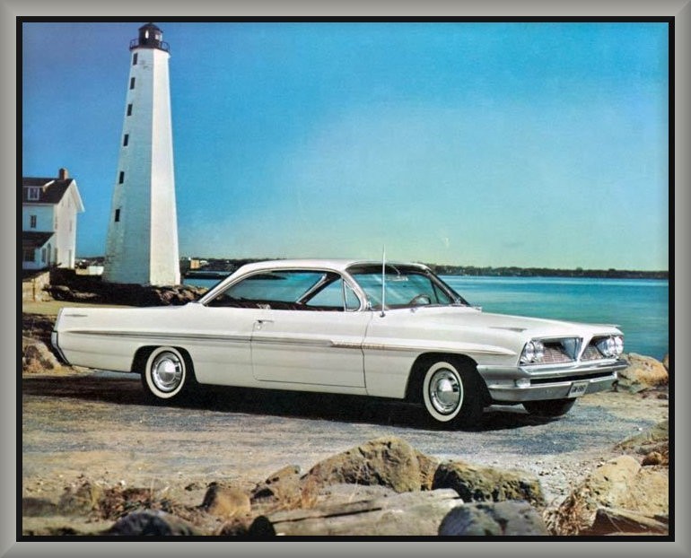 1961 Pontiac Bonneville coupe, Toolbox – Refrigerator Magnet, 42 MIL