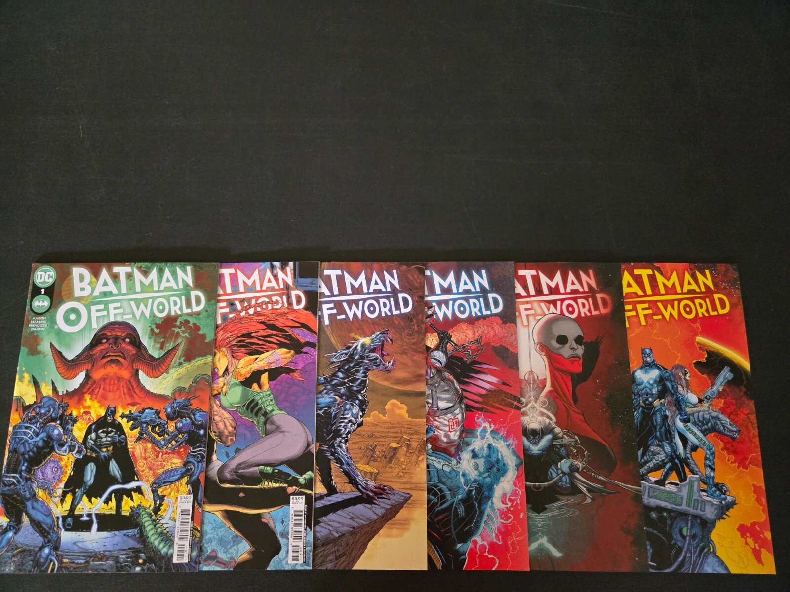 Batman Off-World 1-6 Complete Comic Lot Run Set DC Jason Aaron Collection