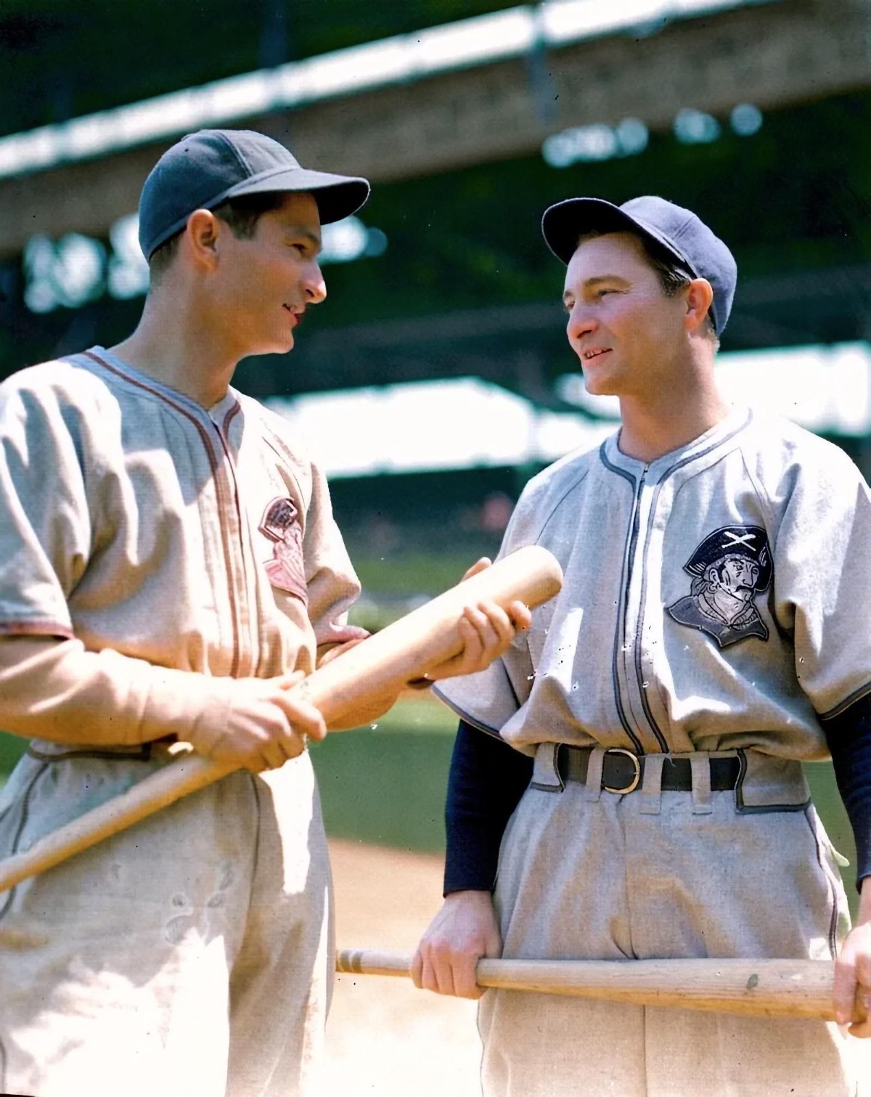 Paul & Lloyd Waner Pittsburgh Pirates Colorized 8×10 Print-FREE SHIPPING