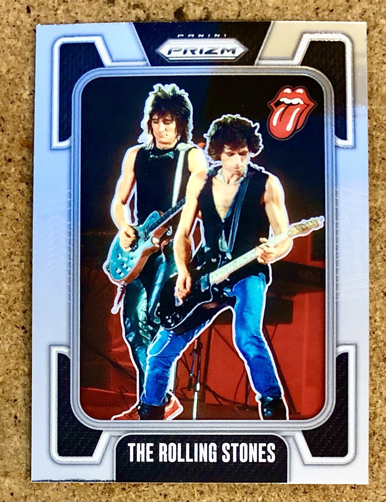 2025 Panini Prizm The Rolling Stones Base Ronnie Wood/Keith Richards #49