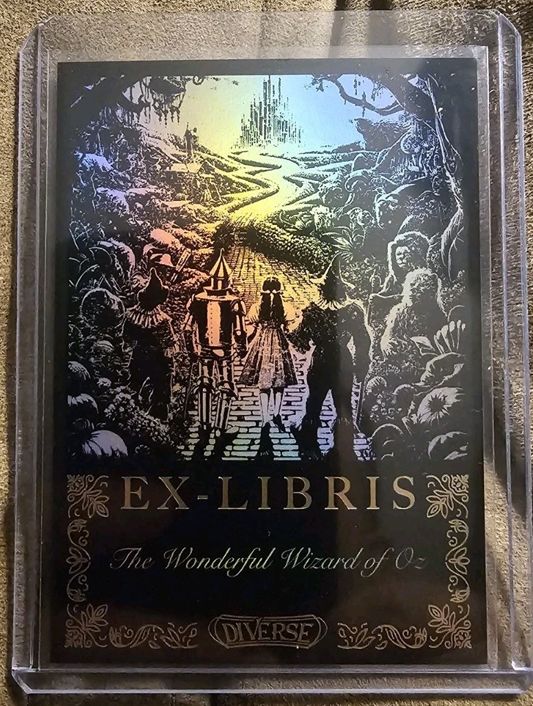 The Wonderful Wizard Of Oz 2024 Kakawow Diverse Bookplate /25 Ex-Libris