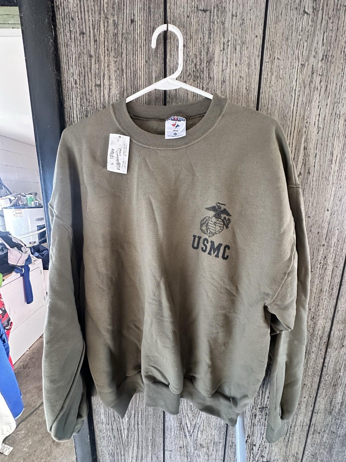 BRAND NEW USMC PT Sweatshirt Marine Issue Military Green – SMALL FREE SHIPPING