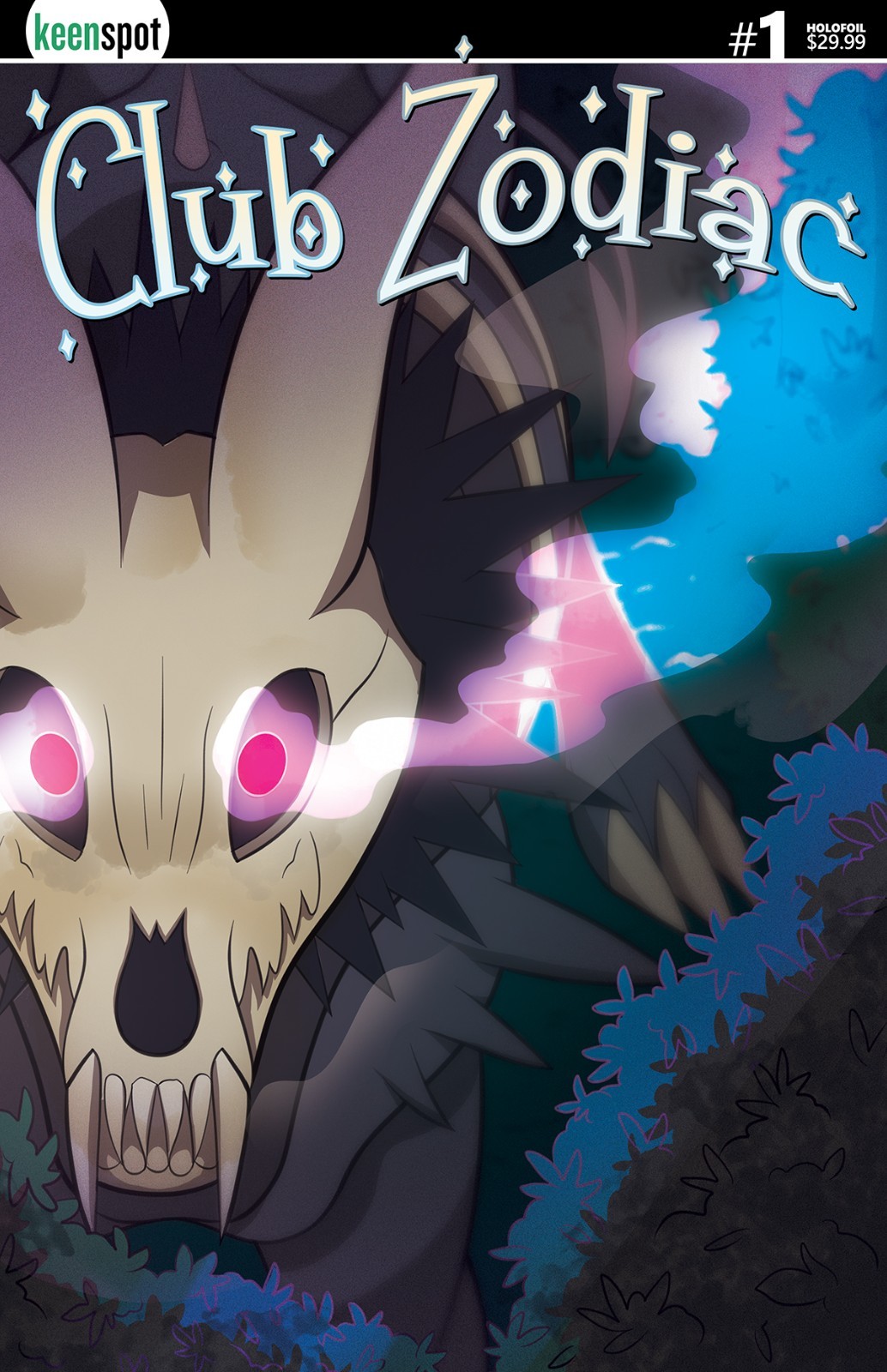 Club Zodiac #1 Phineas Conrad FOIL Variant Cover Near Mint