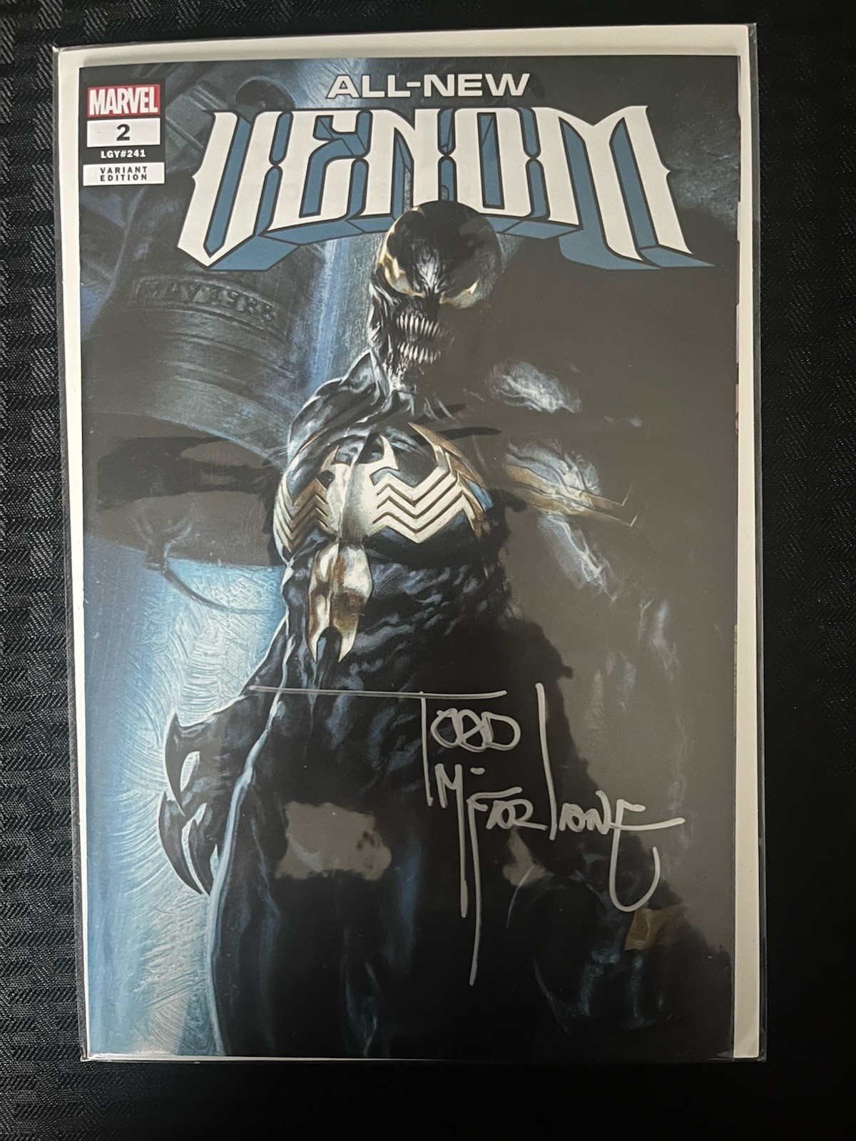 All New Venom #2 Megacon Exclusive Signed Todd McFarlane