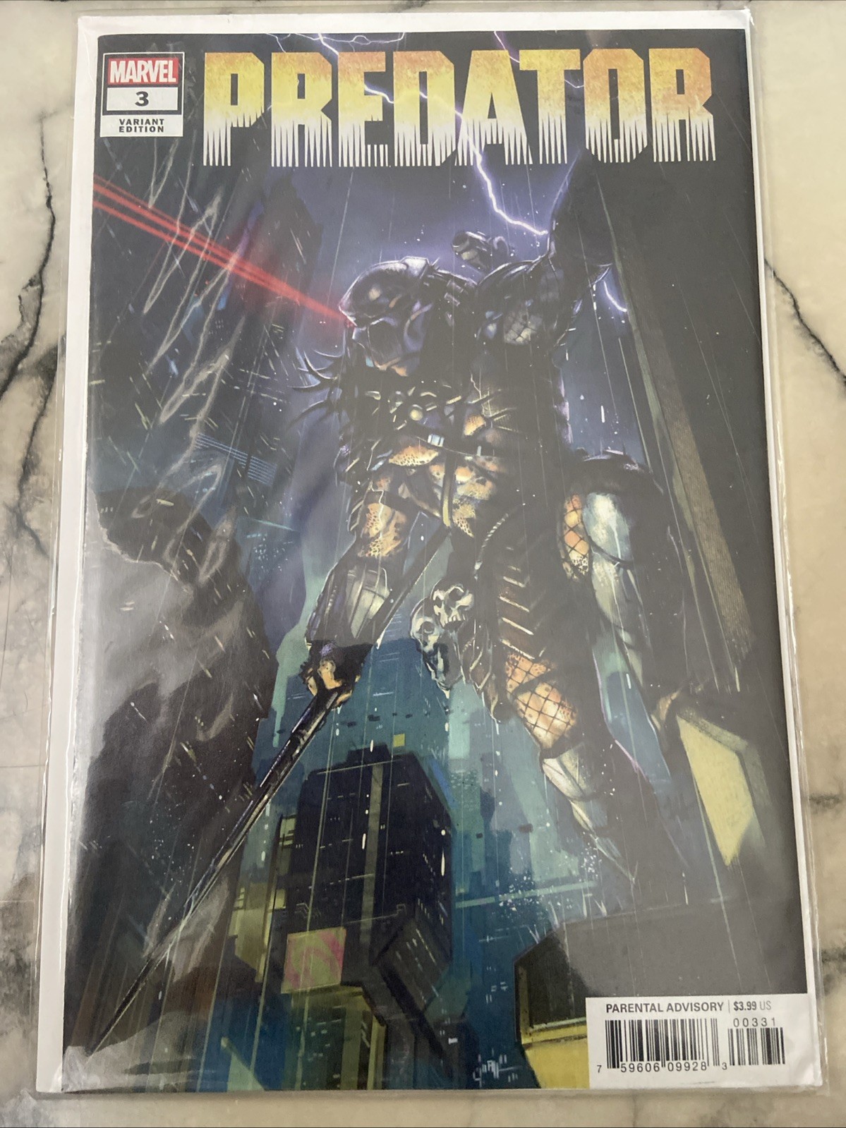 Predator #3 Ben Harvey Cover (Marvel Comics December 2022)