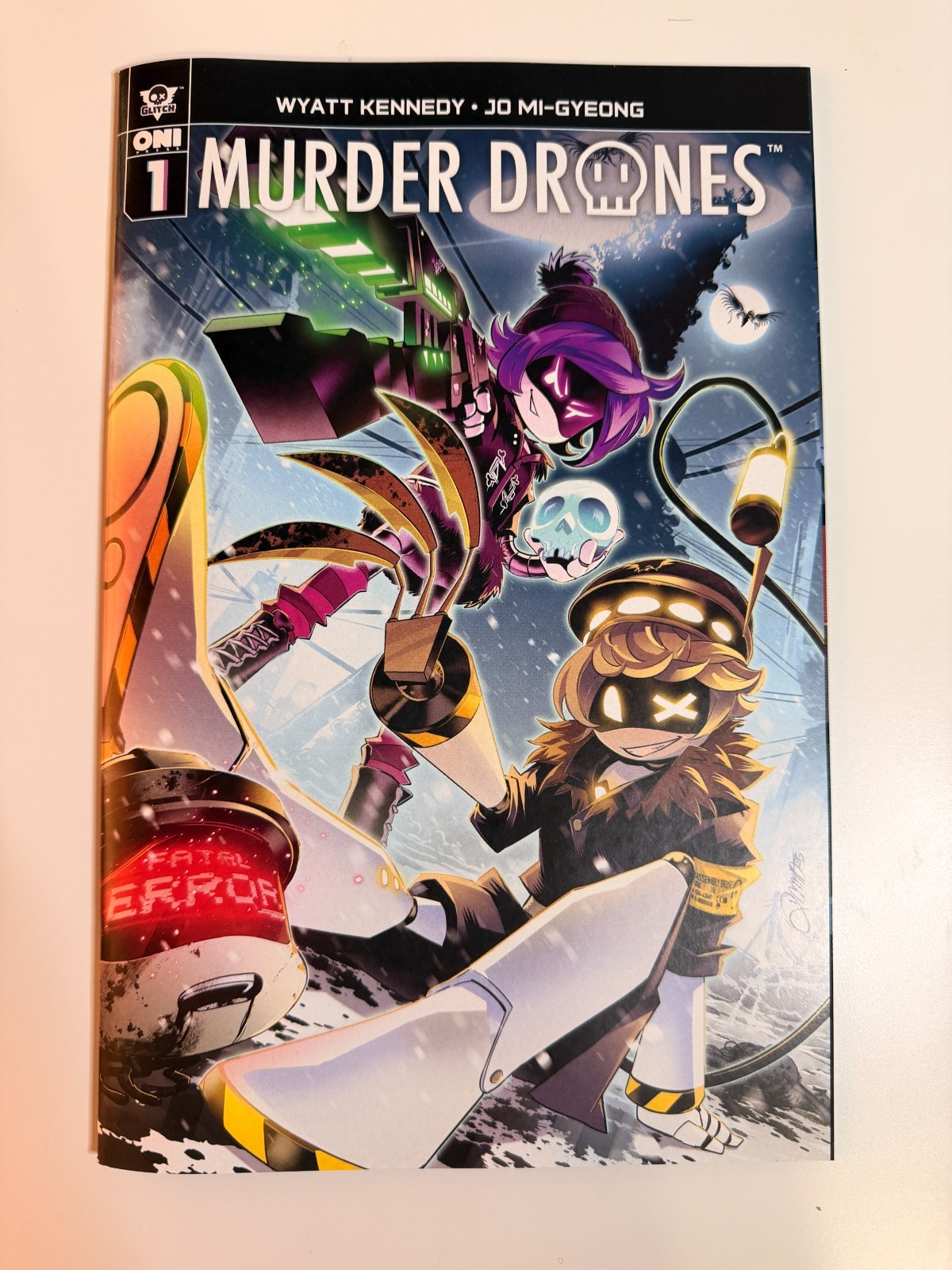 MURDER DRONES #1 CVR A ALESSIO ZONNO Oni Press 2026 Wyatt Kennedy