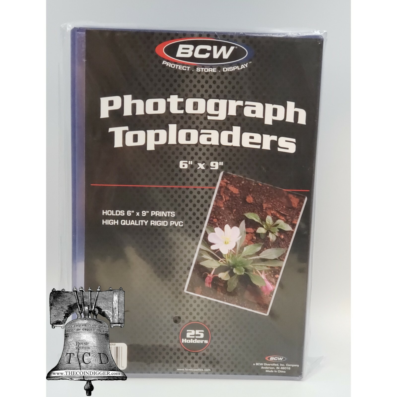 25 BCW 6×9 Photo Print Document Toploader Holder Plastic Rigid Case Standard