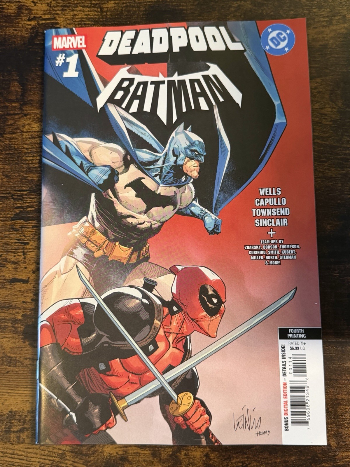 ‘Marvel / DC: Deadpool / Batman #1’ (2026) 4th Printing Leinil Francis Yu